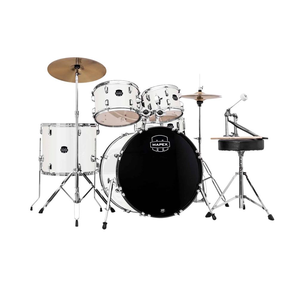 Bateria Mapex Comet 22x16 5 Peças Poplar Prodigy Instrumento De Percussão Baquetas