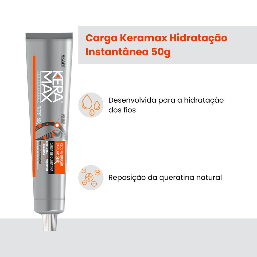 Carga De Queratina Keramax Reconstrucao Capilar 50G