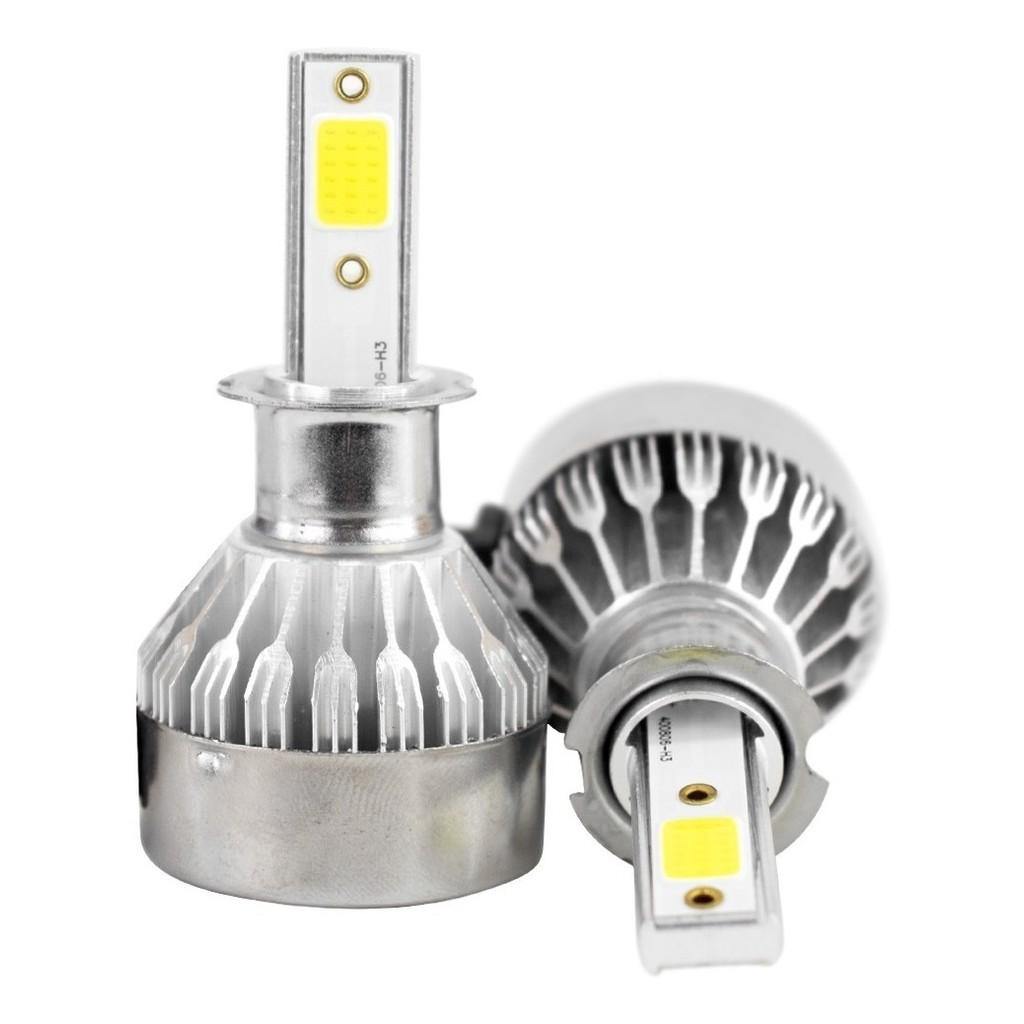 Lampada Farol Milha LED Volkswagen Crossfox 08/2014 20000lm