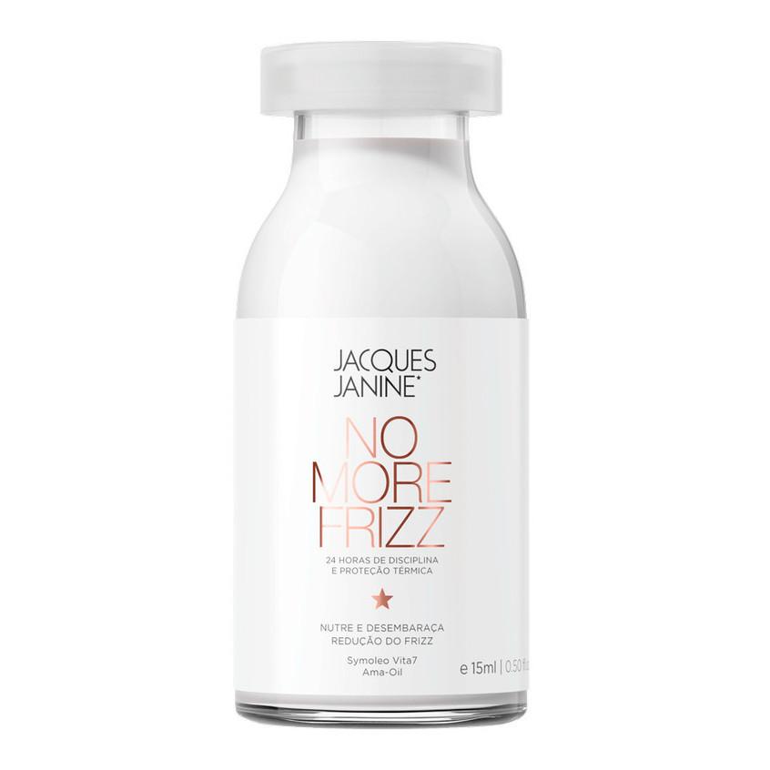 Ampola Jacques Janine No More Frizz Nutre Desembaraça Proteção Térmica 15ml