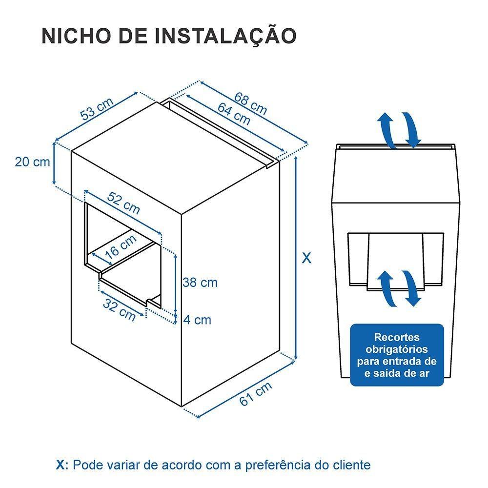 Forno De Embutir Elétrico Venax Grand Gourmet 45l Preto