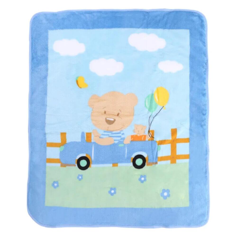 Cobertor Bebê Menino Variados Rozac Baby Soft Para Berço Estampado Leia A Observação