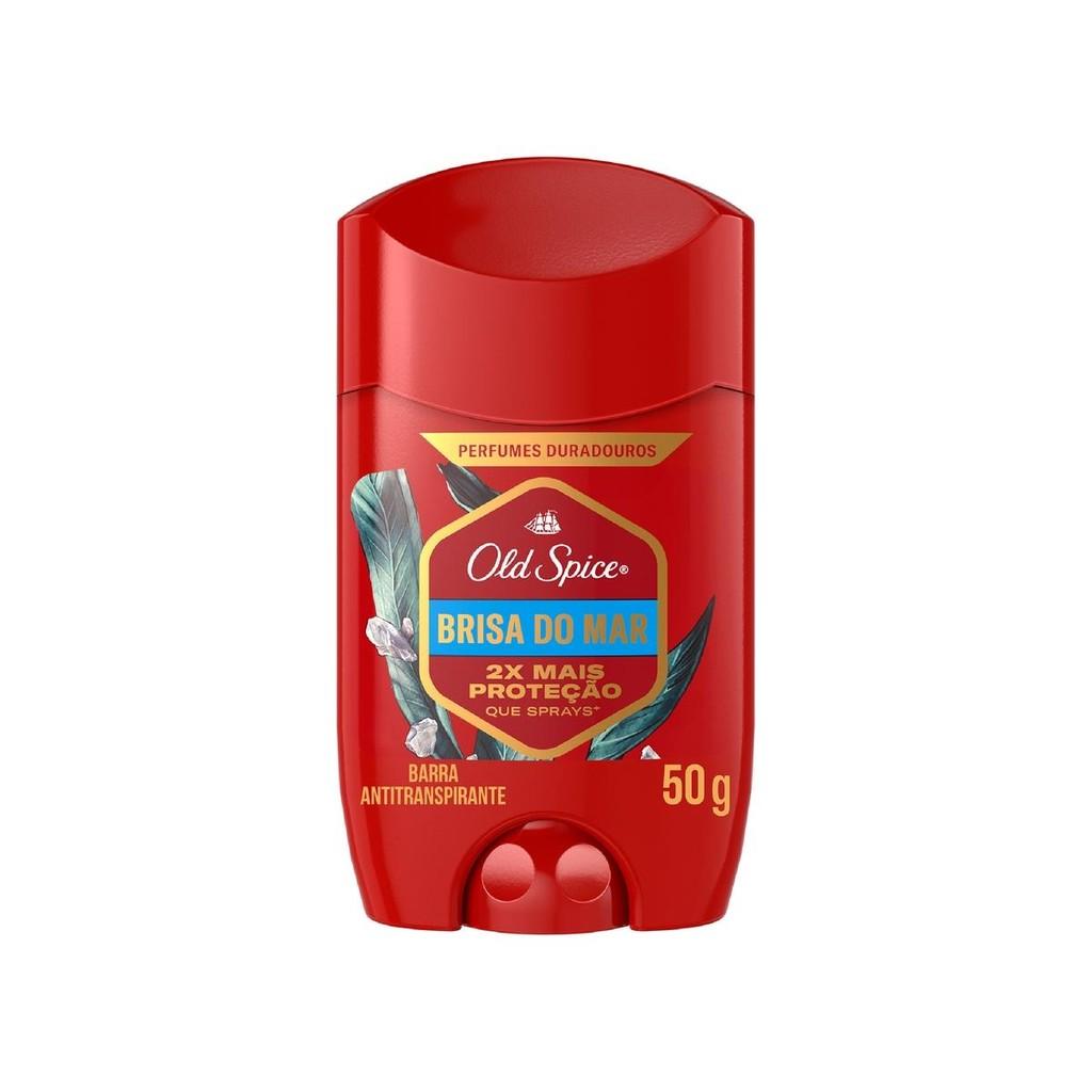 Kit 3 Desodorantes Em Barra Old Spice Brisa Do Mar 50g