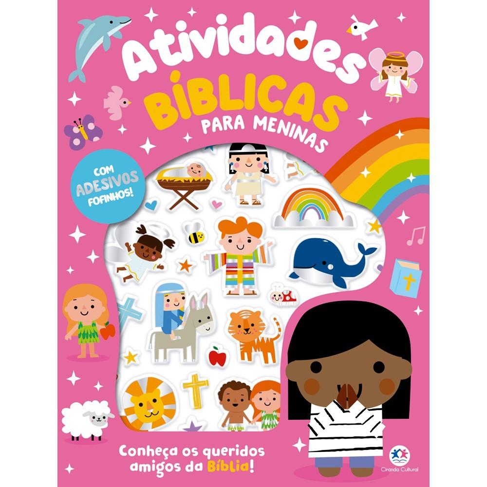 Livro Adesivos Atividades Bíblicas