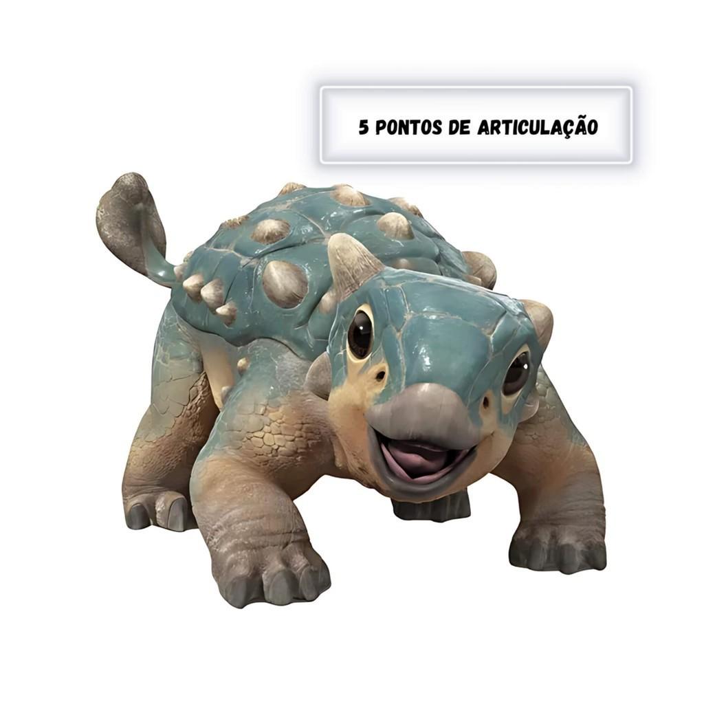 Brinquedo Infantil Dinossauro Baby Bolota 30cm Mimo Toys Boneco Criança Presente Colecionável