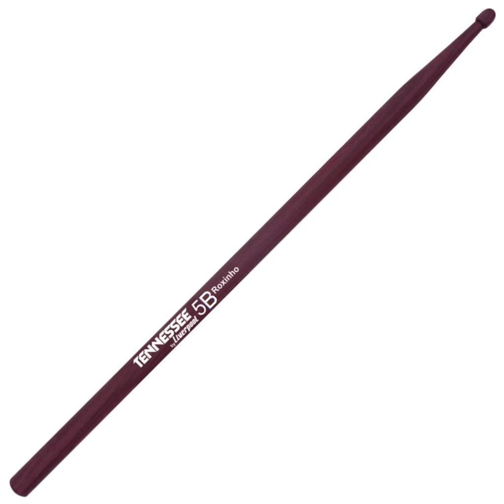 Par Baquetas Bateria 5B Liverpool Roxinho Tennessee Profissional Tnrox 5BM