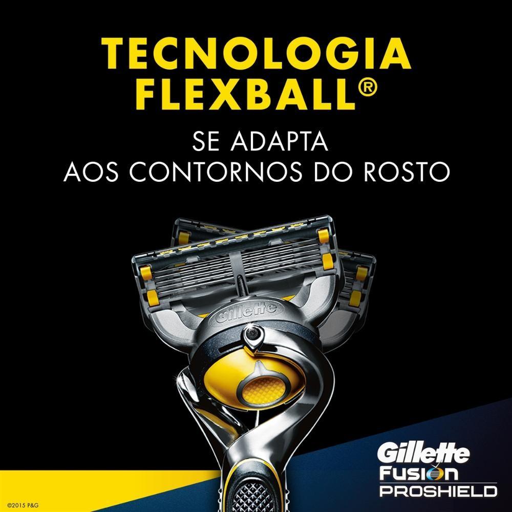 Kit Cargas Gillette Fusion Proshield 4 Unidades