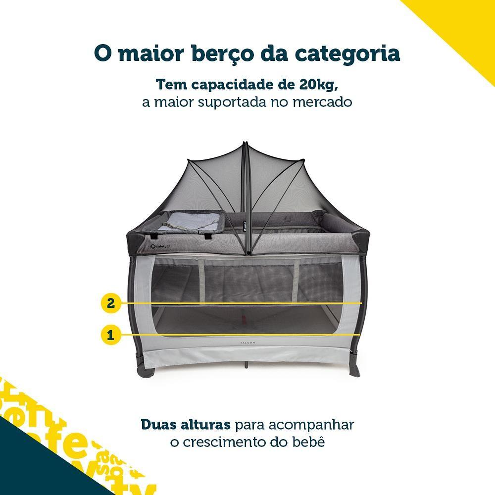 Berço Portátil Montessoriano 0-20kg Falcon - Safety 1st
