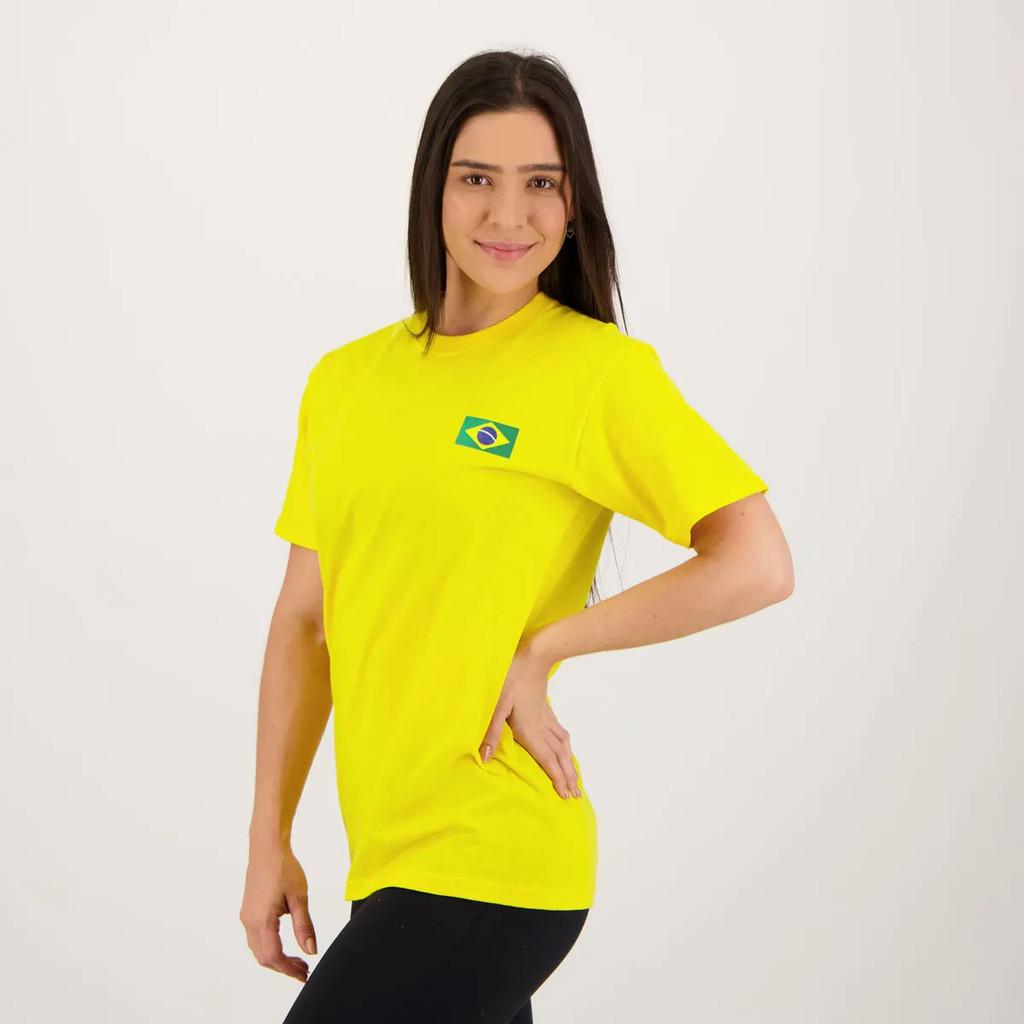 Camisa Brasil Zaneratto 16 Amarela
