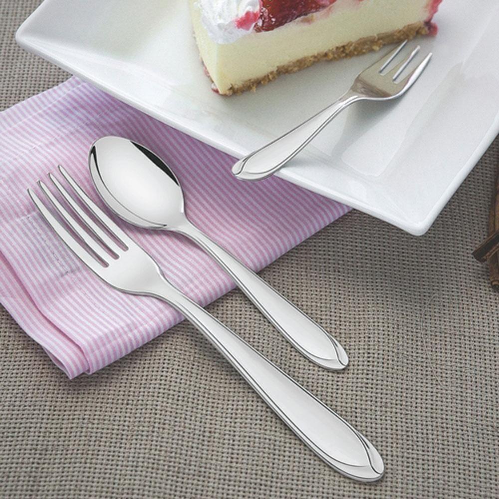 Kit - 6 Garfos De Mesa Luxo Laguna Em Aço Inox Gitop - Tramontina