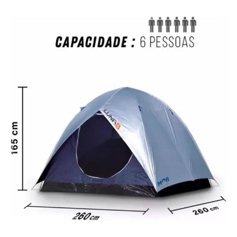 Barraca Para Camping Luna Até Seis Pessoas 409039 Mor