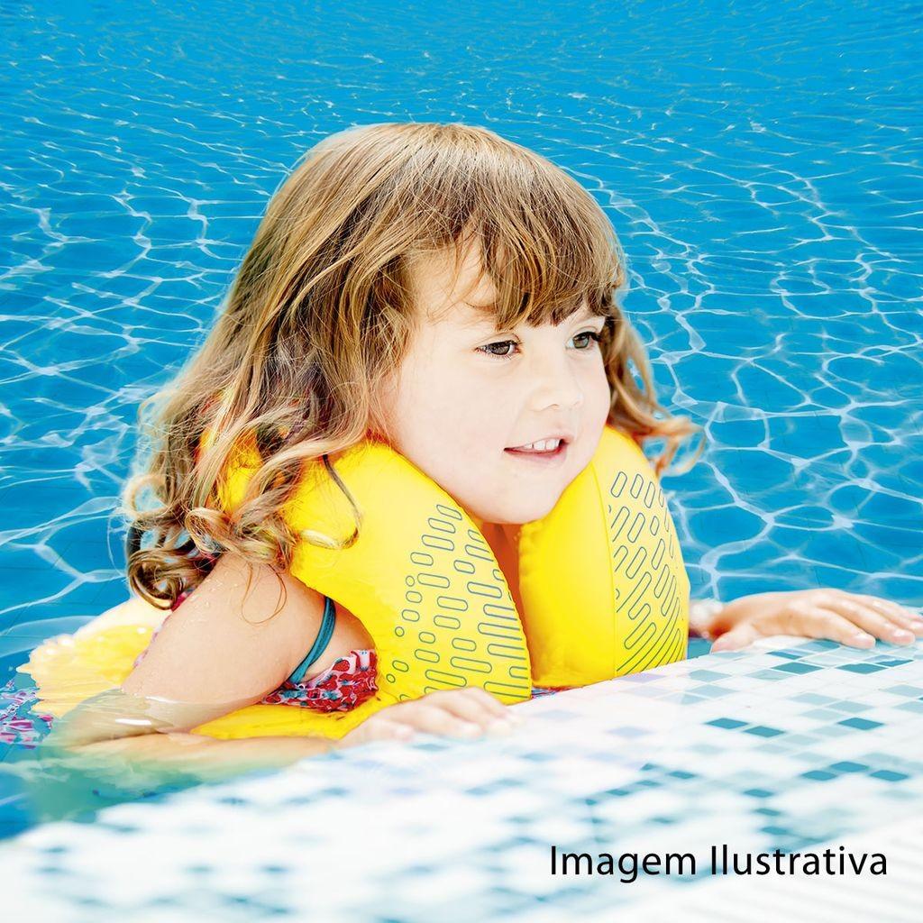 Colete Inflável Infantil Vollo Flutuante Resistente A Cloro E Água Salgada Flutuador