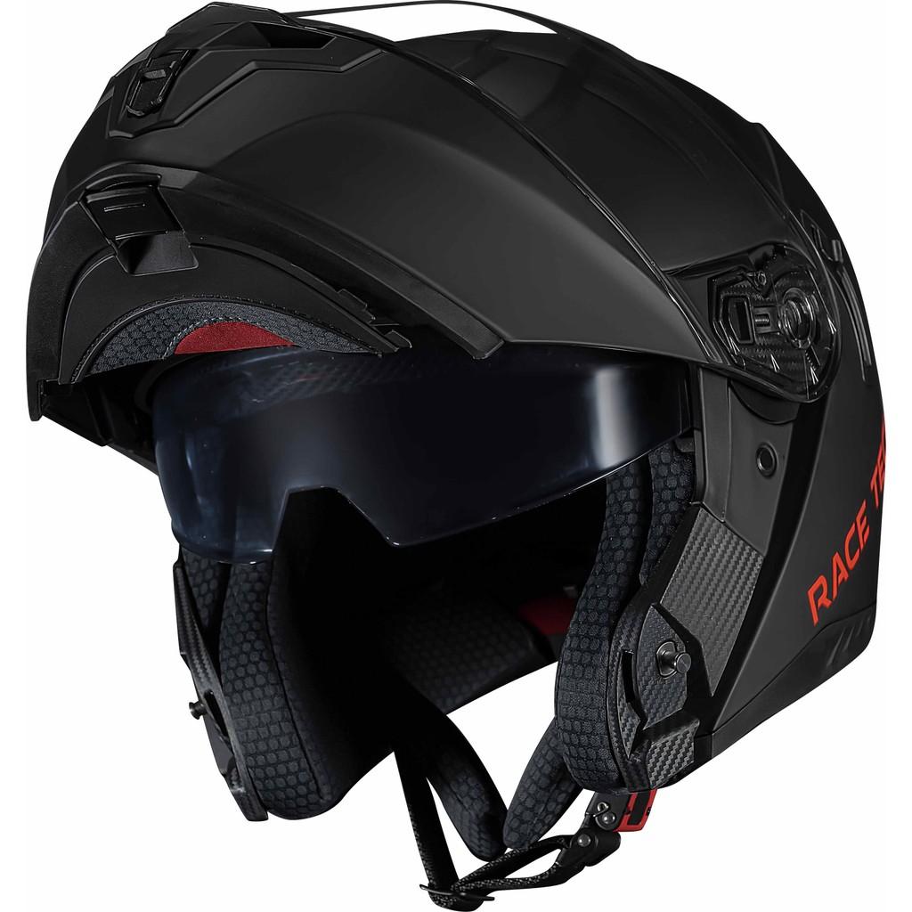 Capacete Race Tech Signal Monocolor Preto Fosco