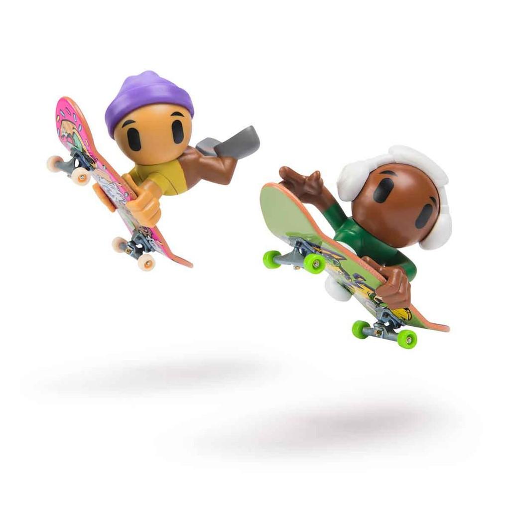 2 Skates Com 2 Bonecos SK8 Crew (fone Branco) - Tech Deck