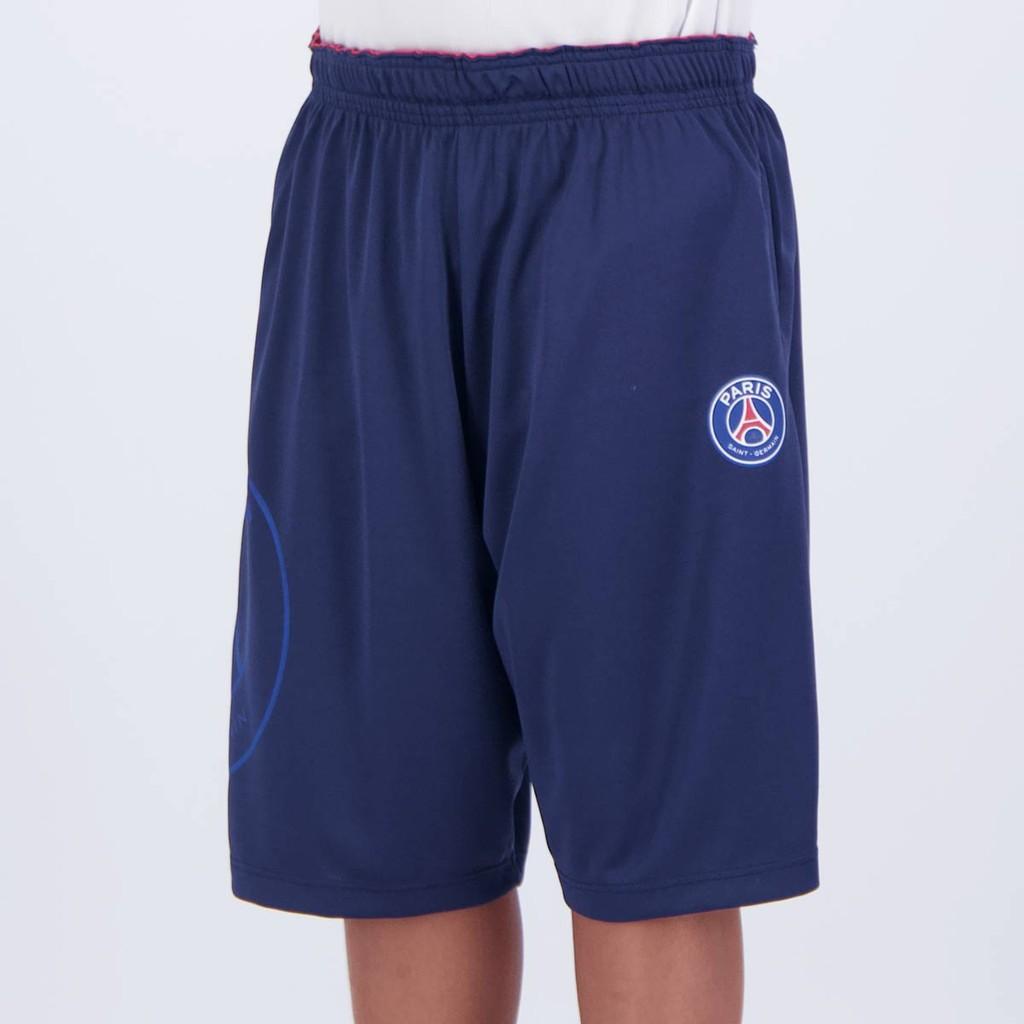 Calção Psg Golf Infantil Azul