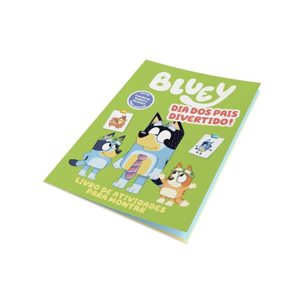 Bluey Livro De Atividades Para Montar