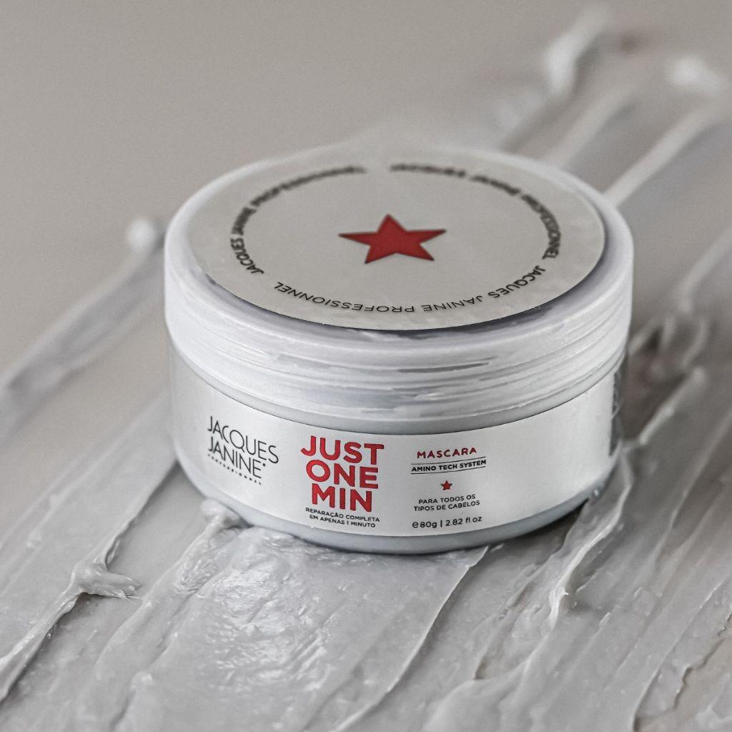 Máscara Tratamento Creme Hidratação Jacques Janine Just One Min 80g