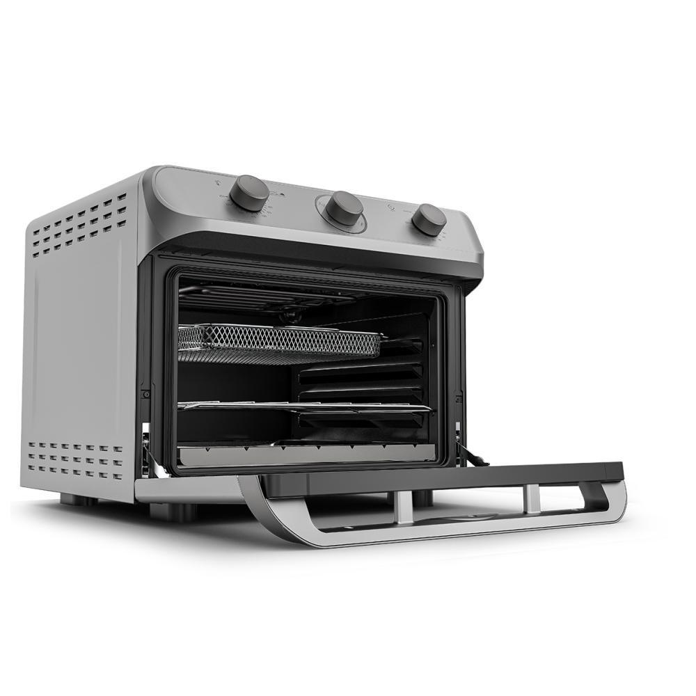 Forno Elétrico De Bancada Mueller 35L Com Fritadeira Sem Óleo Air Fryer 220v Prata - Mfb35g