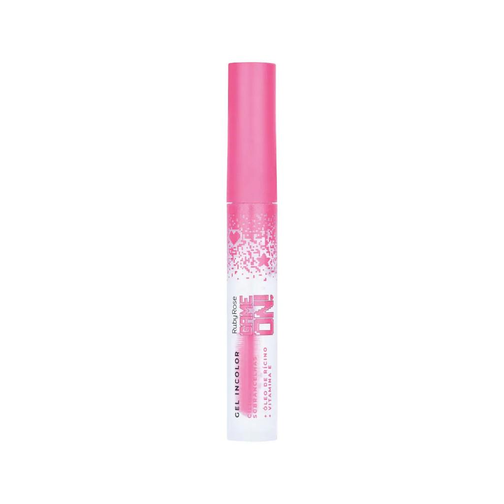 Gel Incolor Cilios E Sobrancelhas Ruby Rose Game On Hb509