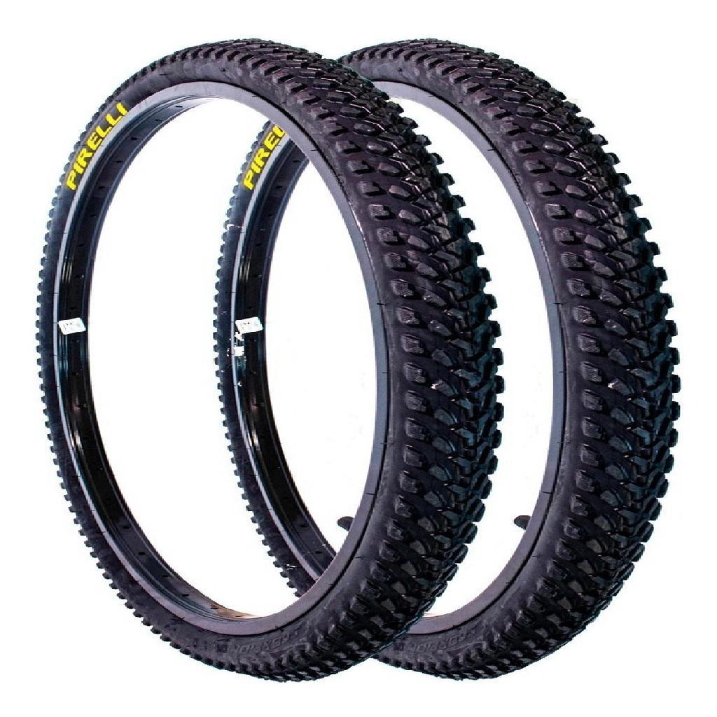 Par Pneus Pirelli Scorpion Aro 26x2.0 Mtb + 2 Câmaras