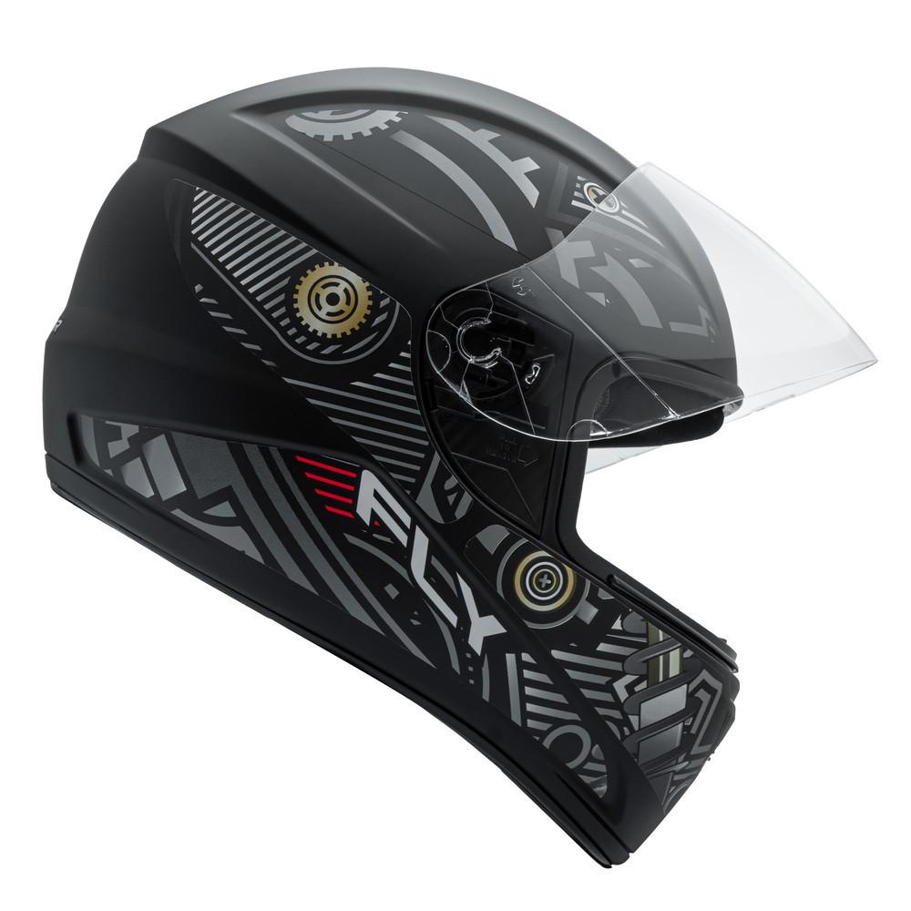 Capacete Fly F9 Hg Motor