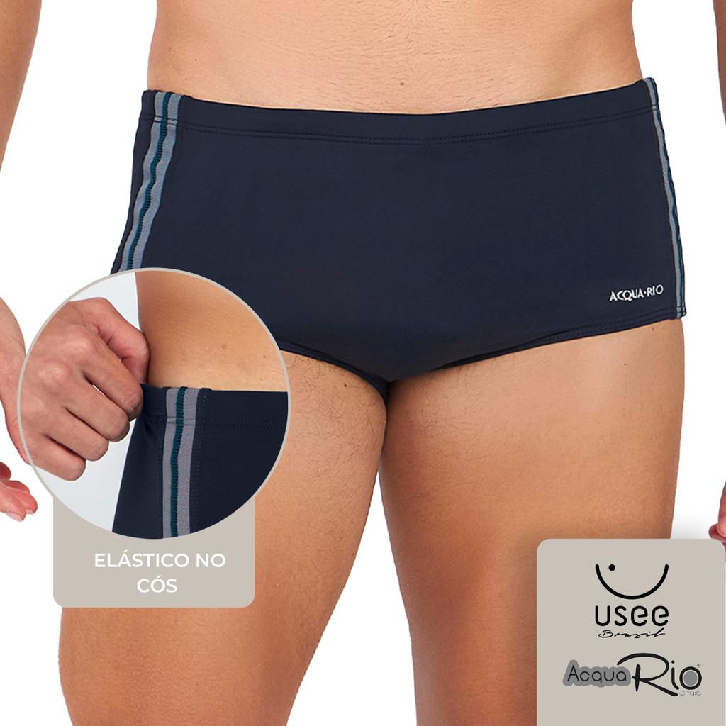 Sunga Slip Com Listra Proteção Fpu50+ Aqua Rio