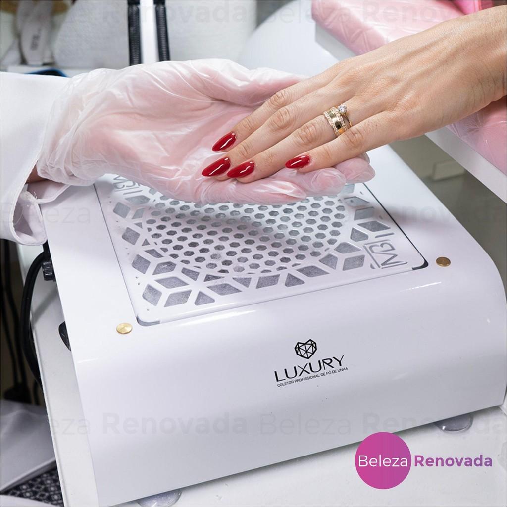 Coletor Aspirador De Pó Unhas Gel Acrigel Nail Grade