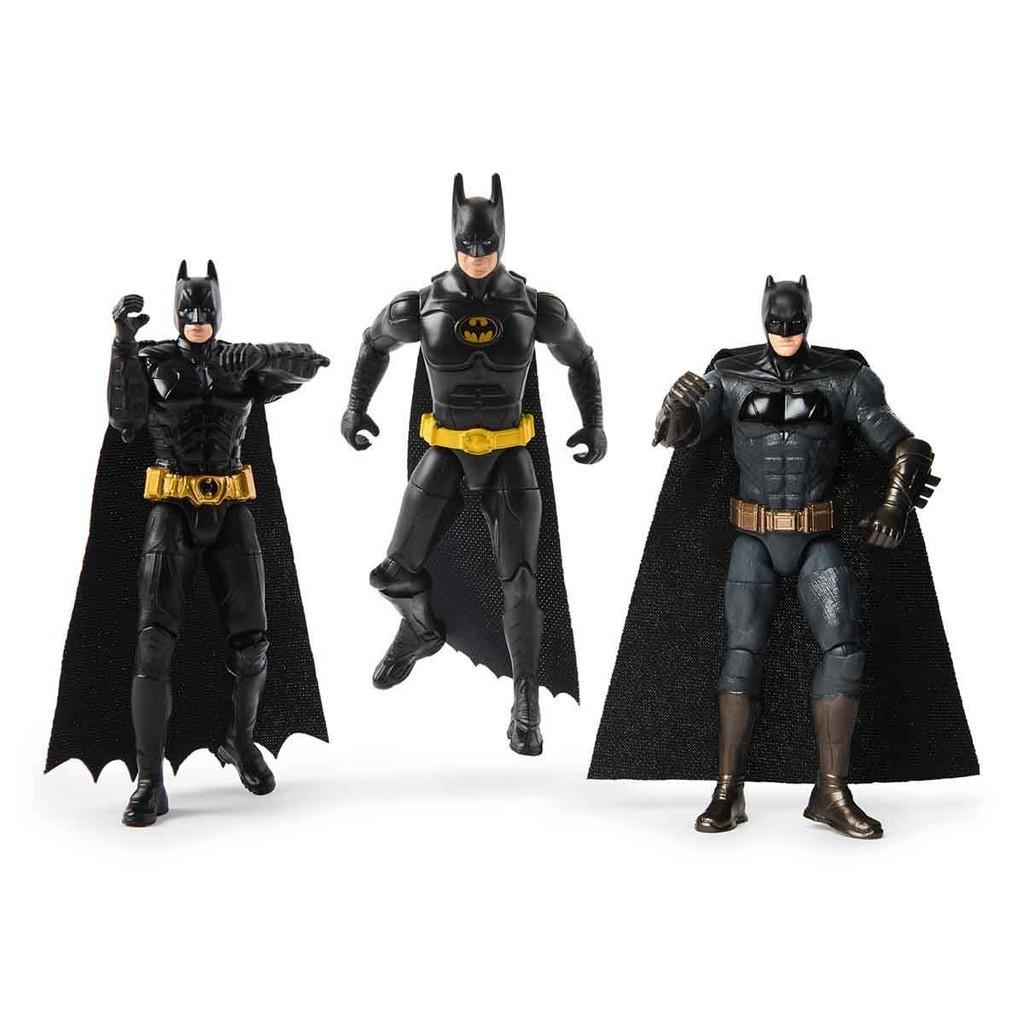 3 Bonecos Batman Edição Aniversário De 85 Anos - Batman