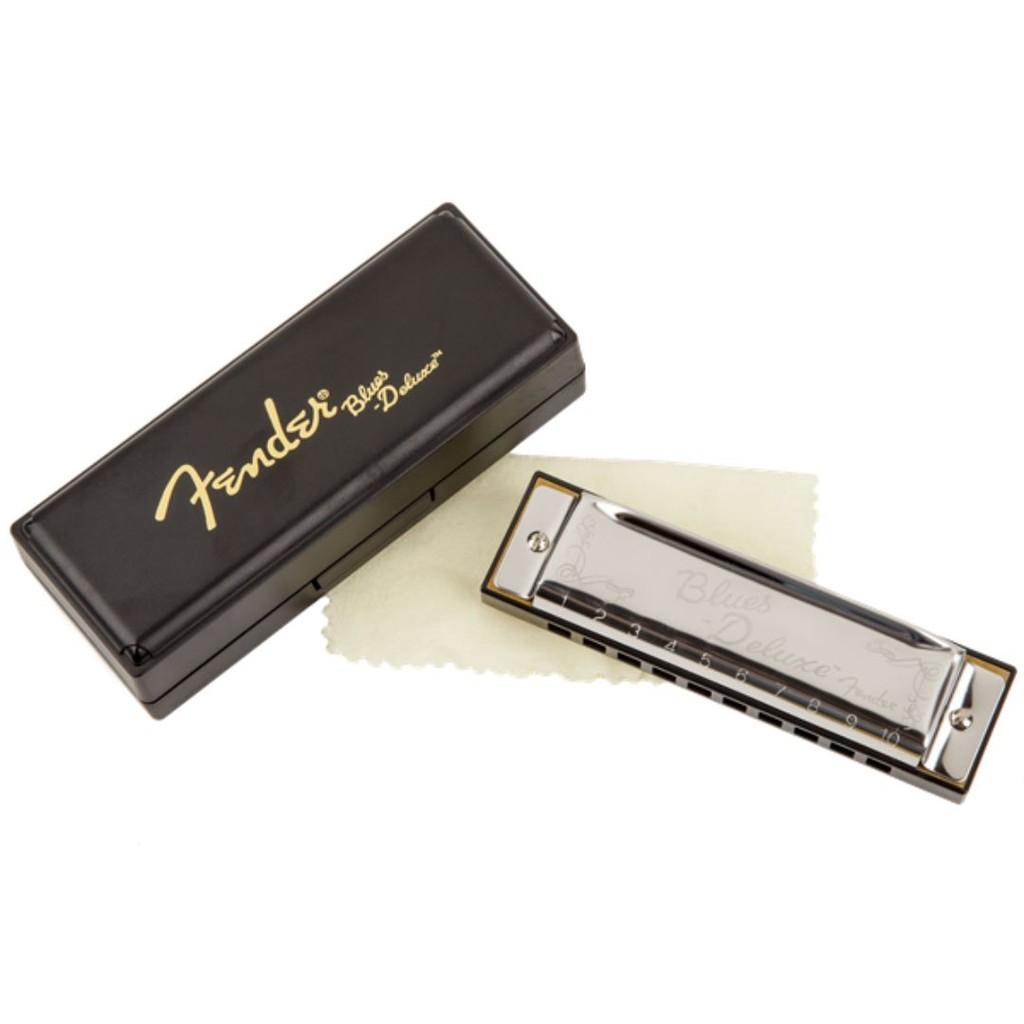 Gaita De Boca Fender Blues Deluxe Harmonica Em C