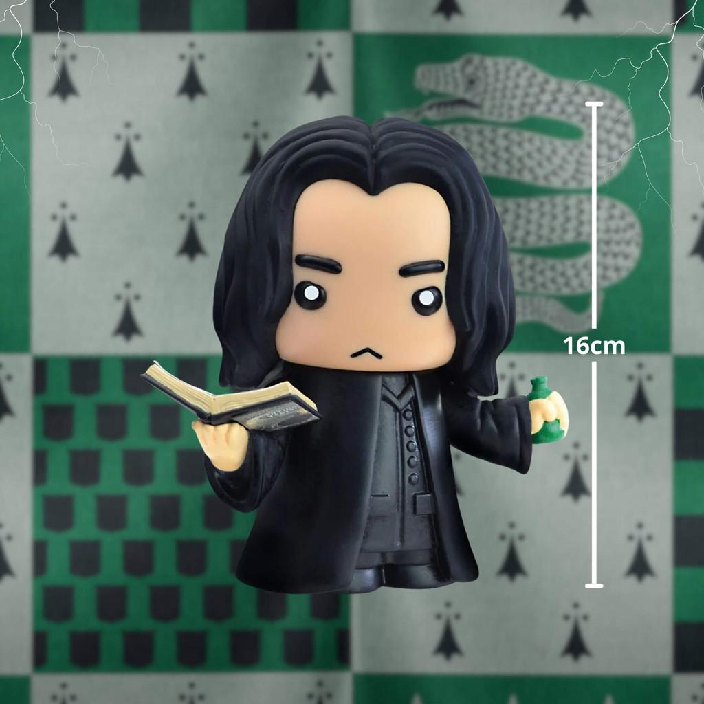 Boneco Colecionável Fandom Box Severus Snape Saga Harry Potter Vinil Atóxico Líder