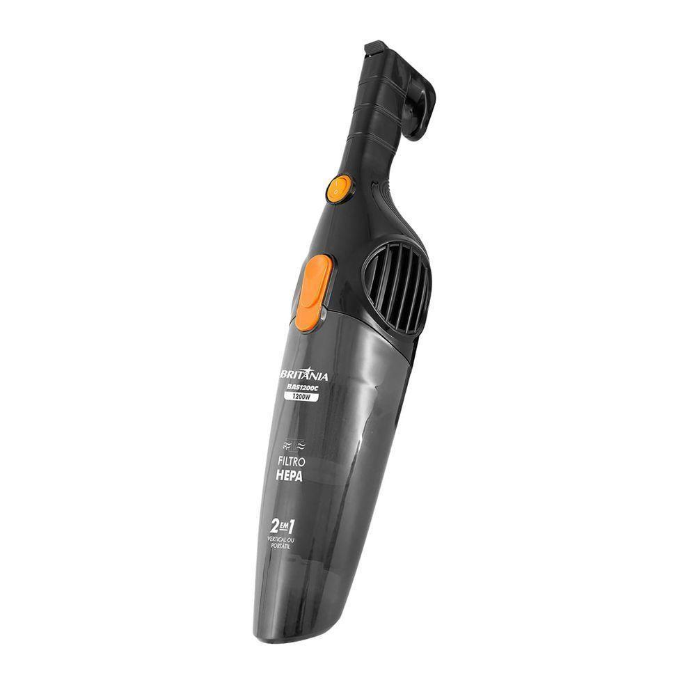 Aspirador De Pó Vertical Britânia 2 Em 1 1200w Bas1200c 220V