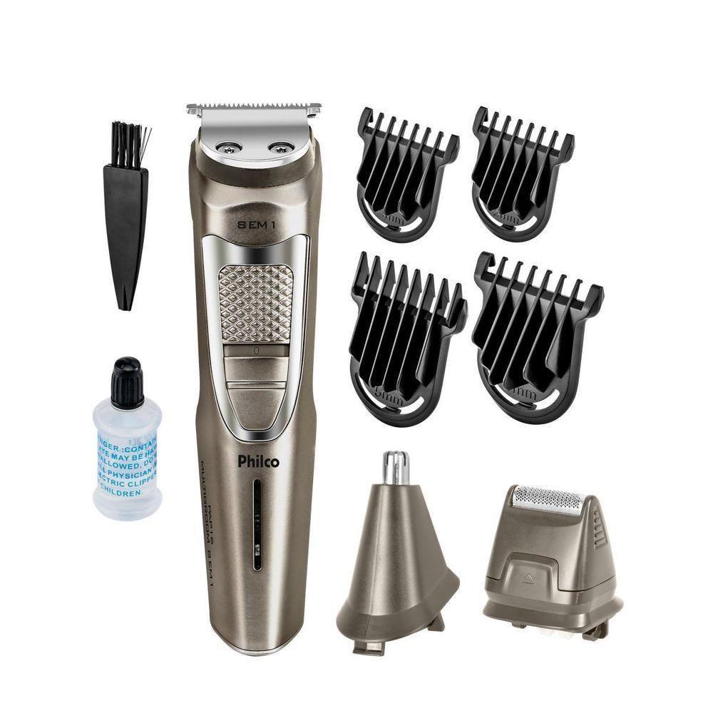 Aparador De Pelos Philco Multigroom 8 Em 1 5W Pap16 Bivolt