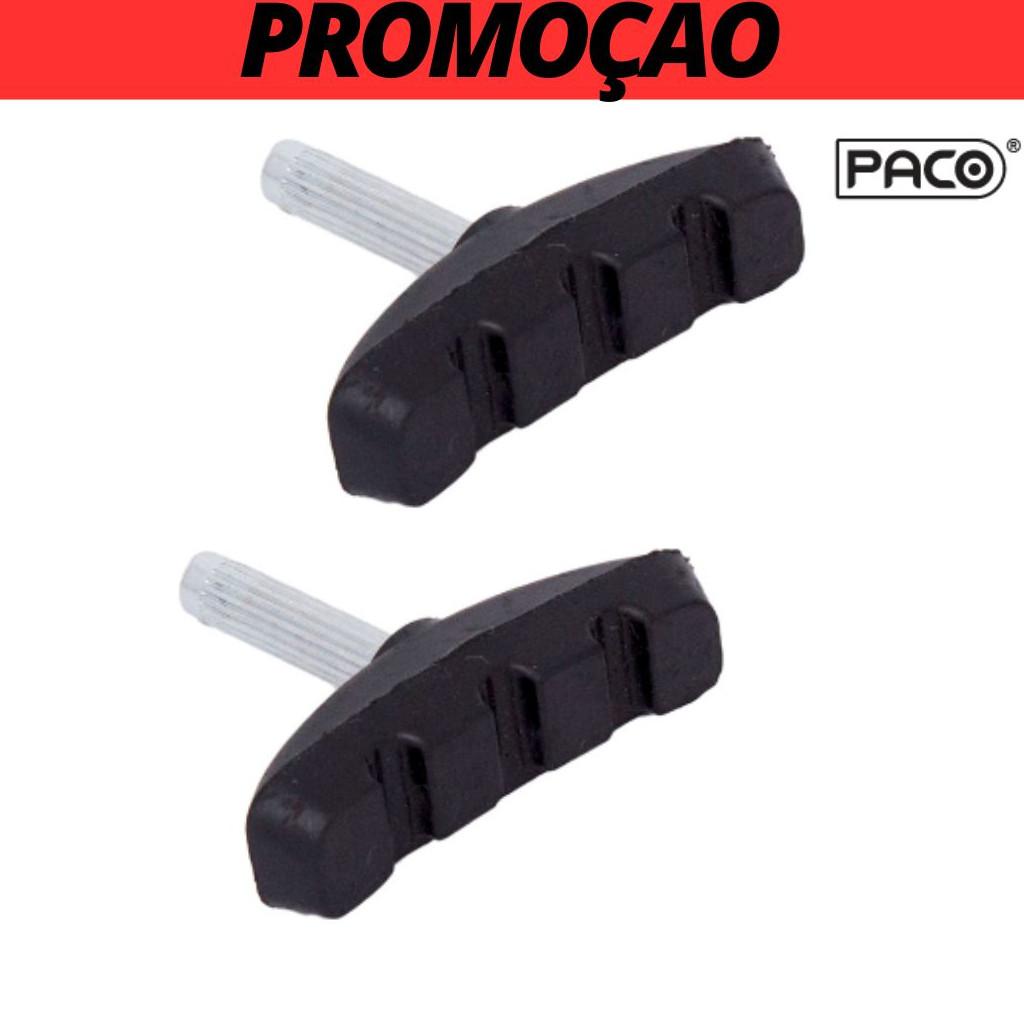 Sapata Pastilha Para Freio Mtb Pino 50mm Com Pino Bike V-brake Paco