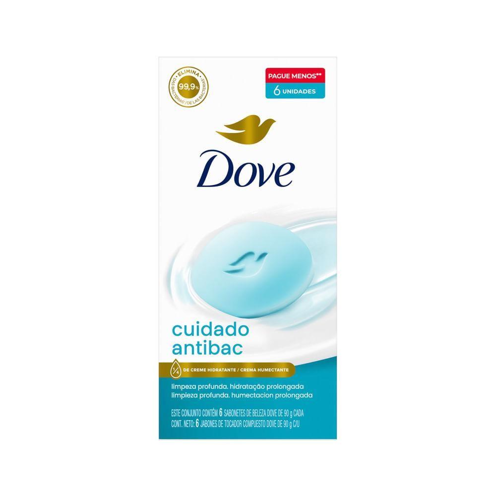 Sabonete Dove Barra C/6x90g Cuidado Antibac Especial