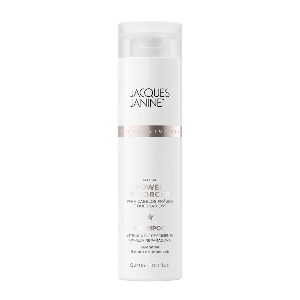 Shampoo Combate Queda Sem Sal Power Inforcer Jacques Janine 240ml