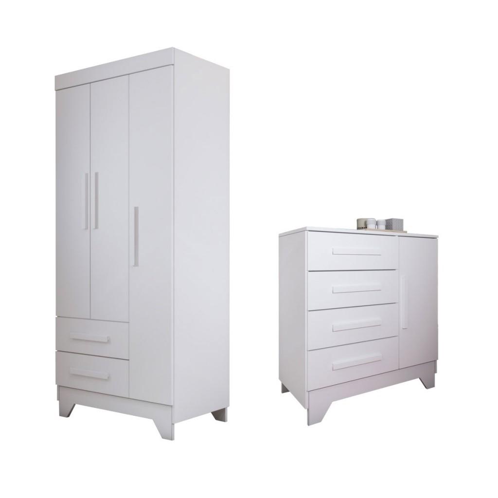 Quarto Infantil Completo Kids 4 Portas 6 Gavetas
