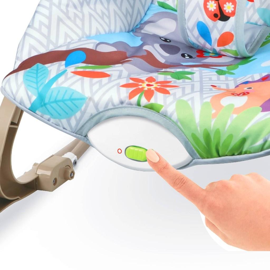 Cadeira De Descanso E Balanço Bebê Funtime Leão Maxi Baby