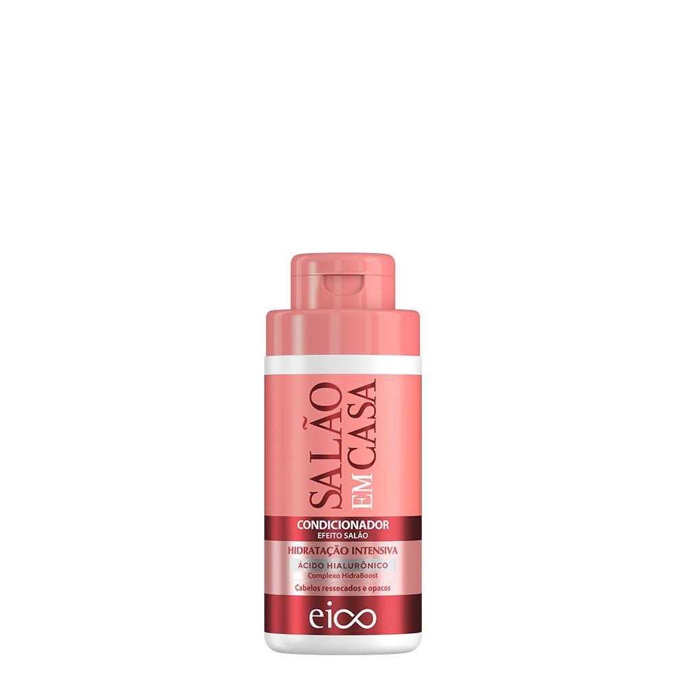 Eico Salão Em Casa Hidratação Intensiva Shampoo Hidratação 450ml E Condicionador Leave-in 400ml Tratamento Creme Capilar