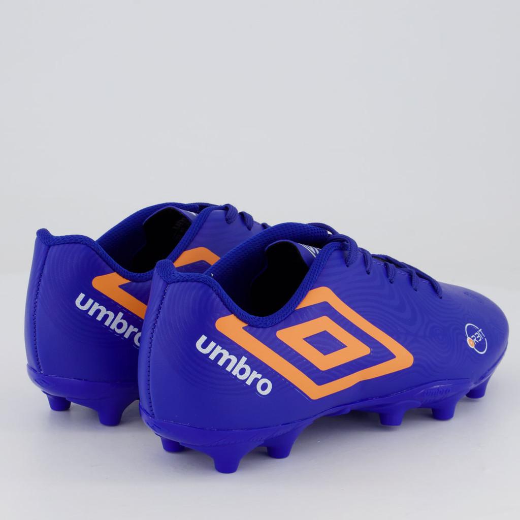 Chuteira Umbro Orbit Campo Juvenil Azul