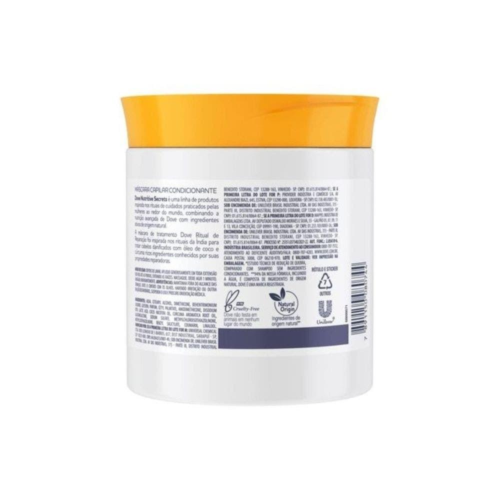 Kit Máscara Tratamento Capilar Dove Ritual Reparação 500g (2 Unidades)
