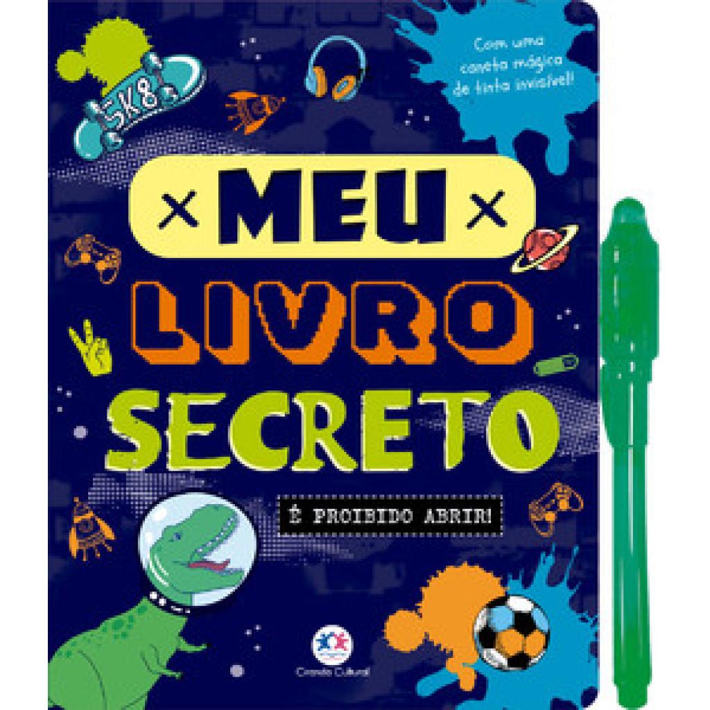 Meu Livro Secreto É Proibido Abrir Com Uma Caneta De Tinta Invisível