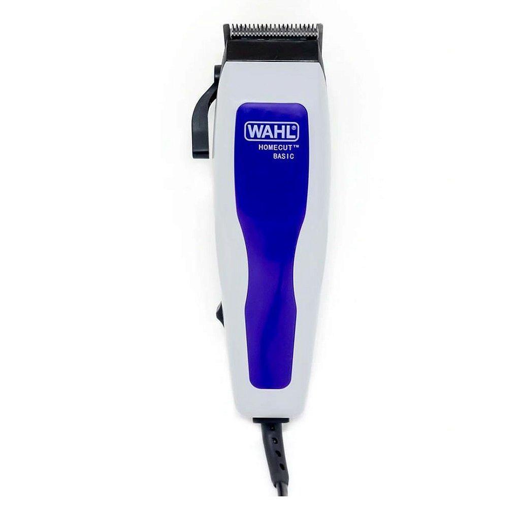Wahl Máquina De Cortar Cabelo Home Cut Basic Kit Completo Doméstico Resultado Profissional 127V