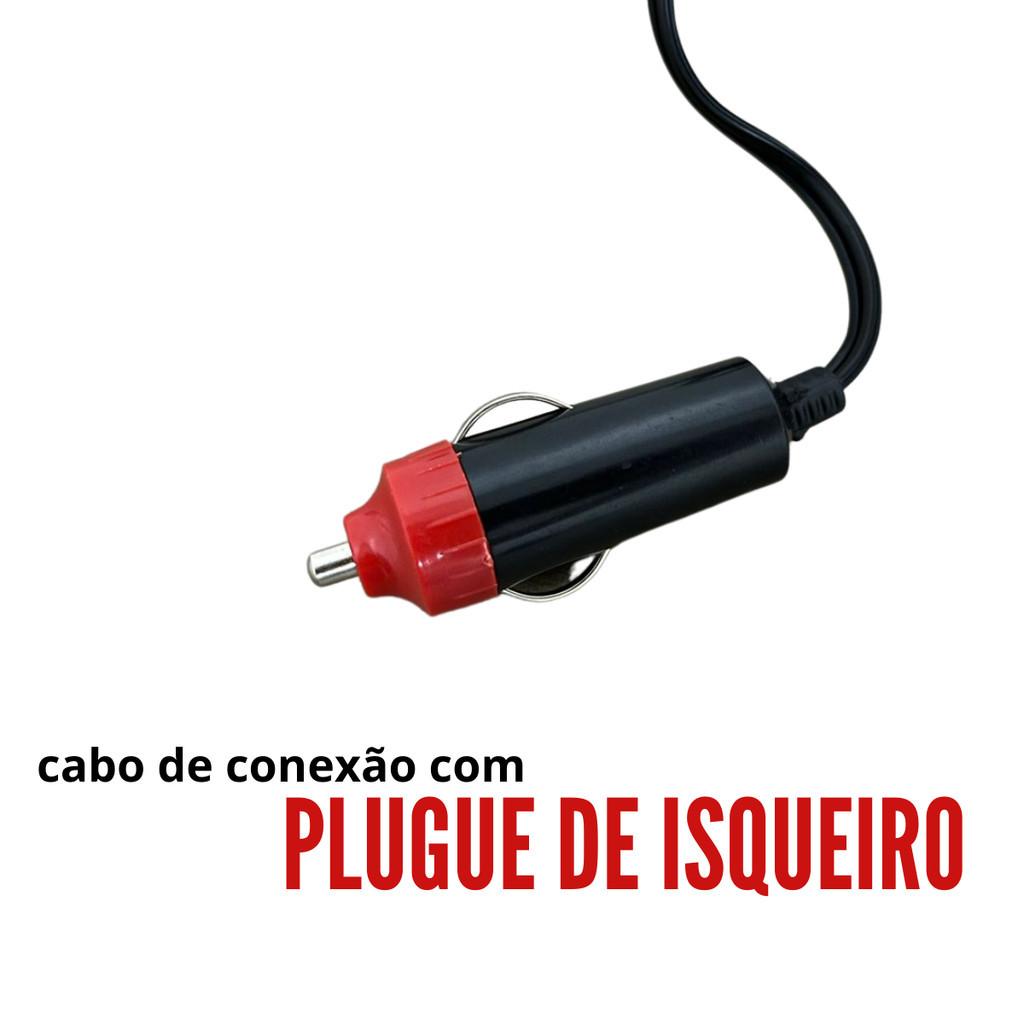 Mini Compressor Ar Automotivo Portátil 260psi 12v P/Pneu Carro Moto Bicicleta Colchão Bola