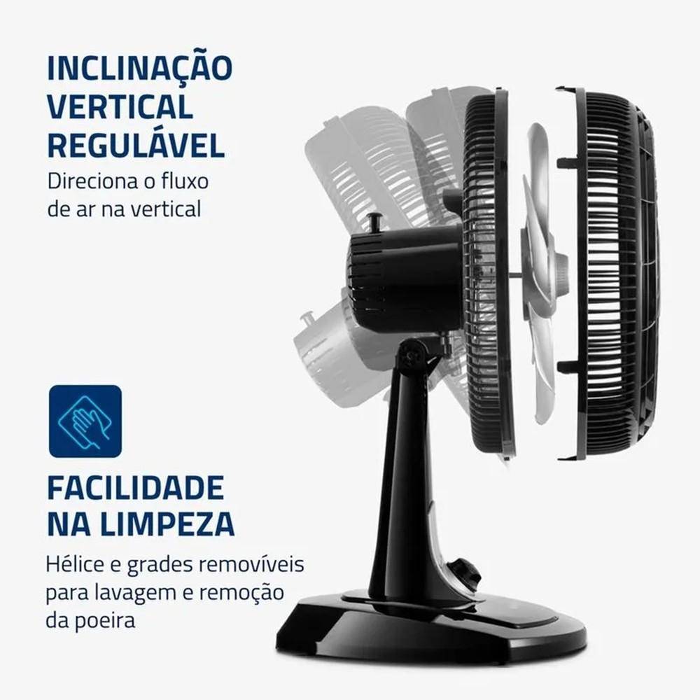 Ventilador Turbo 30cm Vt-30-nb 127V