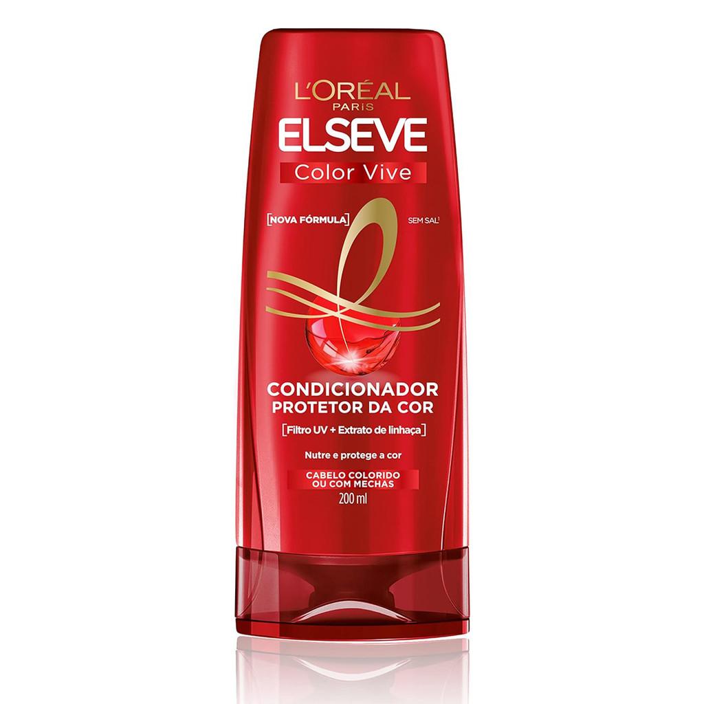 Kit Shampoo + Condicionador Elseve Color Vive Loréal Paris 200ml - 2 Itens