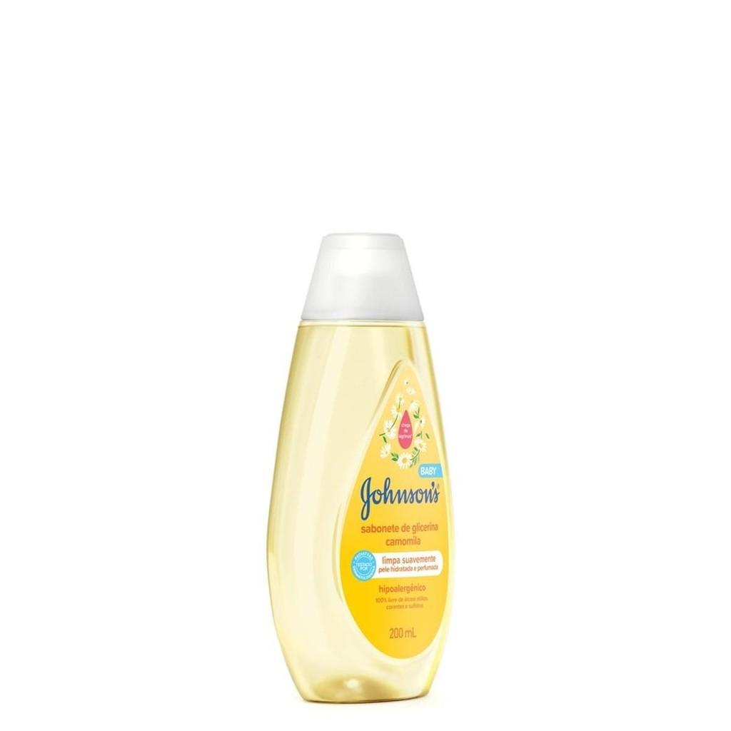 Sabonete Líquido Johnson S Baby Glicerina Camomila 200ml