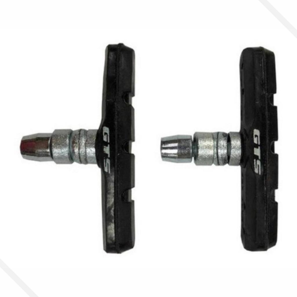 Par Sapata Pastilha De Freio Orbital 70mm Bike V-brake Gts