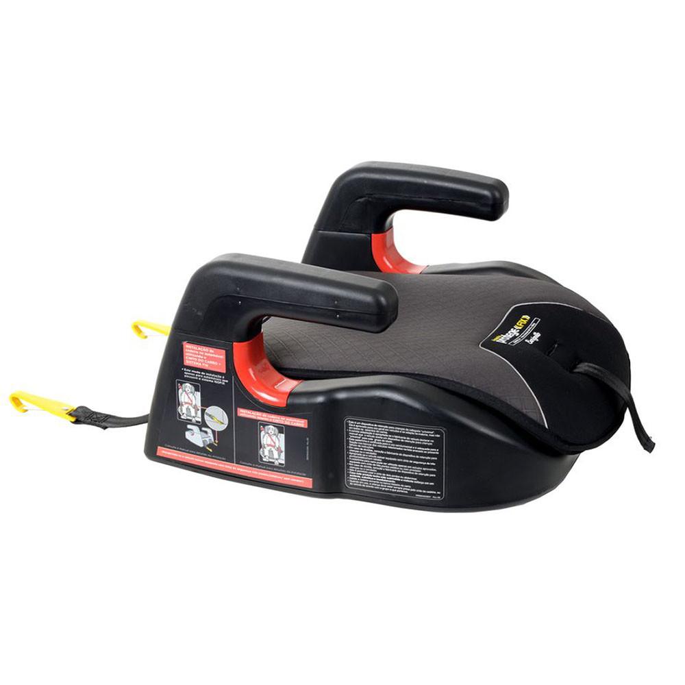 Assento De Elevação Burigotto Protege Fix Booster Infantil 15 A 36 Kg Cinza Grafite