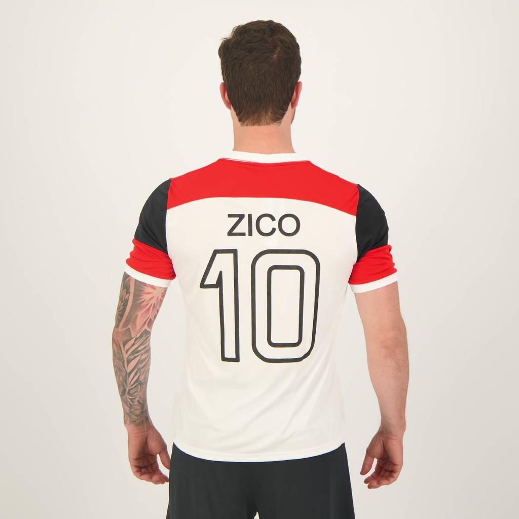 Camisa Flamengo Zico Retrô