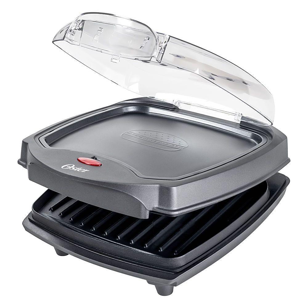 Grill Elétrico Burguer Oster 2 Em 1 Com Estufa 220V